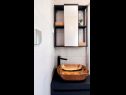 Apartamenty Korni - comfortable A1(8) Biograd - Riwiera Biograd  - Apartament - A1(8): łazienka z WC