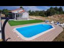 Dom wakacyjny Nane Garden - house with pool : H(4+1) Mirca - Wyspa Brac  - Chorwacja  - basen (dom i otoczenie)
