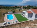 Dom wakacyjny Nane Garden - house with pool : H(4+1) Mirca - Wyspa Brac  - Chorwacja  - widok