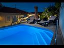 Dom wakacyjny Andre - swimming pool H(6+2) Nerezisca - Wyspa Brac  - Chorwacja  - basen