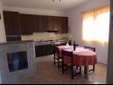 Apartamenty Deni - 70m from beach: A1(4+1) Zatoka Osibova (Milna) - Wyspa Brac  - Chorwacja  - Apartament - A1(4+1): kuchnia z jadalnią