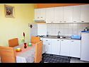Apartamenty Nikola - 200 m from beach: A1(2), A2(2+1) Postira - Wyspa Brac  - Apartament - A1(2): kuchnia z jadalnią