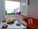 Apartamenty Jela - 50 m from pebble beach: A1-Ana (4), A2-Marija (4) Postira - Wyspa Brac  - Apartament - A1-Ana (4): pokój dzienny