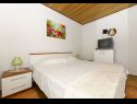 Apartamenty Lile - 30 m from beach: A2(4) Postira - Wyspa Brac  - Apartament - A2(4): sypialnia