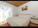 Apartamenty Lile - 30 m from beach: A2(4) Postira - Wyspa Brac  - Apartament - A2(4): sypialnia