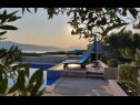 Dom wakacyjny Ita - with pool and view: H(4+1) Postira - Wyspa Brac  - Chorwacja  - basen