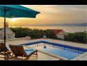 Dom wakacyjny Ita - with pool and view: H(4+1) Postira - Wyspa Brac  - Chorwacja  - dom