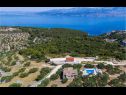 Dom wakacyjny Ita - with pool and view: H(4+1) Postira - Wyspa Brac  - Chorwacja  - dom