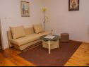 Apartamenty Simi - 100 m from beach: A1(2+2) Postira - Wyspa Brac  - Apartament - A1(2+2): pokój dzienny