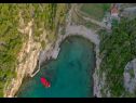 Dom wakacyjny Irena - secluded paradise; H(4+1) Zatoka Prapatna (Pucisca) - Wyspa Brac  - Chorwacja  - plaża