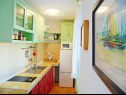 Apartamenty Dino - 20m from the sea: A1(4+1) Splitska - Wyspa Brac  - Apartament - A1(4+1): kuchnia