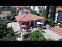 Apartamenty Smilja - great location: A1(6+1) Gornji-Pašike, A2(4+1) Donji-Pašike Supetar - Wyspa Brac  - dom