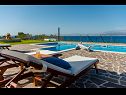 Dom wakacyjny Ivan - open pool: H(6+4) Supetar - Wyspa Brac  - Chorwacja  - basen