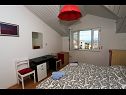 Apartamenty Aldica - 300 m from sea: A1(6) Supetar - Wyspa Brac  - Apartament - A1(6): sypialnia