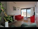 Apartamenty Aldica - 300 m from sea: A1(6) Supetar - Wyspa Brac  - Apartament - A1(6): pokój dzienny