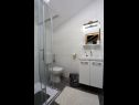 Apartamenty Aldica - 300 m from sea: A1(6) Supetar - Wyspa Brac  - Apartament - A1(6): łazienka z WC