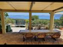 Dom wakacyjny Mario - with pool & sea view: H(4+2) Supetar - Wyspa Brac  - Chorwacja  - tarasa