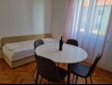 Apartamenty Smilja - great location: A1(6+1) Gornji-Pašike, A2(4+1) Donji-Pašike Supetar - Wyspa Brac  - Apartament - A1(6+1) Gornji-Pašike: pokój dzienny