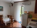 Apartamenty Mira - affordable & comfortable: A1(5) Supetar - Wyspa Brac  - Apartament - A1(5): kuchnia z jadalnią