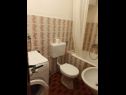Apartamenty Bor - cosy & afordable: A1(3) Supetar - Wyspa Brac  - Apartament - A1(3): łazienka z WC