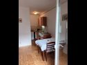 Apartamenty Bor - cosy & afordable: A1(3) Supetar - Wyspa Brac  - Apartament - A1(3): kuchnia z jadalnią