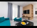 Apartamenty L&R - with pool: A1(4) Supetar - Wyspa Brac  - Apartament - A1(4): pokój dzienny