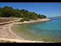 Dom wakacyjny Branko - large terrace : H(2) Zatoka Vela Lozna (Postira) - Wyspa Brac  - Chorwacja  - plaża