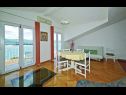 Apartamenty Hazi 1 - 150m from sea: A1 Trogir(4+2), A2 Mastrinka(4+2) Mastrinka - Wyspa Ciovo  - Apartament - A2 Mastrinka(4+2): pokój dzienny