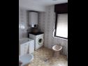 Apartamenty Draga - 15 m from sea: A3(2+1) Mastrinka - Wyspa Ciovo  - Apartament - A3(2+1): łazienka z WC