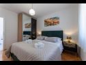 Apartamenty Nick - jacuzzi & seaview: A1(4+1) Mastrinka - Wyspa Ciovo  - Apartament - A1(4+1): sypialnia