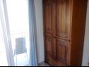 Apartamenty Doktor - sea view; A2(9) Mastrinka - Wyspa Ciovo  - Apartament - A2(9): sypialnia