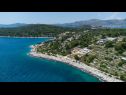 Dom wakacyjny Maca - pool an view: H(8) Okrug Gornji - Wyspa Ciovo  - Chorwacja  - plaża