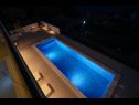 Dom wakacyjny Maca - pool an view: H(8) Okrug Gornji - Wyspa Ciovo  - Chorwacja  - basen