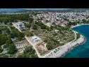 Dom wakacyjny Maca - pool an view: H(8) Okrug Gornji - Wyspa Ciovo  - Chorwacja  - plaża