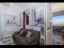 Apartamenty Duga - beachfront & seaview : A1(4+1), A2(4+1) Okrug Gornji - Wyspa Ciovo  - Apartament - A1(4+1): pokój dzienny