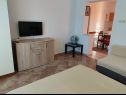 Apartamenty Naki - terrace & free parking: Studio(2+1), A2(6+1) Slatine - Wyspa Ciovo  - Apartament - A2(6+1): pokój