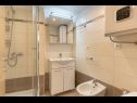 Apartamenty Mici 1 - great location and relaxing: A1(4+2) , SA2(2) Cres - Wyspa Cres  - Studio apartament - SA2(2): łazienka z WC