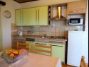 Apartamenty Horvat SA1(2), B2(4) Crikvenica - Riwiera Crikvenica  - Apartament - B2(4): kuchnia z jadalnią