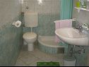 Apartamenty Nada A1(8), A2(8) Sucuraj - Wyspa Hvar  - Apartament - A2(8): łazienka z WC