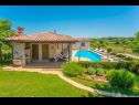 Dom wakacyjny Villa Lorena - private pool: H(8) Barban - Istria  - Chorwacja  - dziedziniec