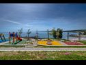 Apartamenty Rajka - 20 m from beach: Rajka(4) Koromacno - Istria  - plac zabaw dla dzieci