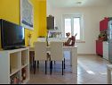 Apartamenty Rajka - 20 m from beach: Rajka(4) Koromacno - Istria  - Apartament - Rajka(4): pokój dzienny