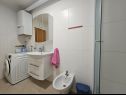 Apartamenty Želja - sea view: A1(8) Medulin - Istria  - Apartament - A1(8): łazienka z WC
