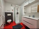 Apartamenty Želja - sea view: A1(8) Medulin - Istria  - Apartament - A1(8): łazienka z WC