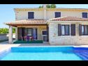 Dom wakacyjny Mary - with pool : H (8+1) Medulin - Istria  - Chorwacja  - basen