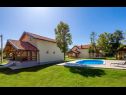 Blue house - outdoor pool: H(8+2) Plaski - Kontynentalne Chorwacja - Chorwacja  - dom