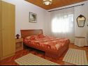 Apartamenty Mila - 80 m from the beach: A1(6) Brna - Wyspa Korcula  - Apartament - A1(6): sypialnia