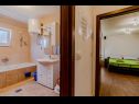 Apartamenty Mir - perfect location & cosy: A1(4+2), A2(2+1), SA3(2), SA4(2) Korcula - Wyspa Korcula  - Studio apartament - SA4(2): łazienka z WC