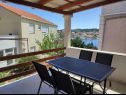 Apartamenty Relax - 50 m from sea: A1(2+2) Lumbarda - Wyspa Korcula  - Apartament - A1(2+2): tarasa