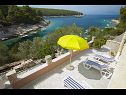 Dom wakacyjny Villa Bistrana - 15m from sea: H(4) Zatoka Tankaraca (Vela Luka) - Wyspa Korcula  - Chorwacja  - H(4): widok z tarase